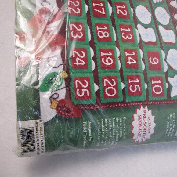 Dimensions Feltworks Snow Friends Advent Calendar Kit #8118 - NEW (Other) - Picture 5 of 8